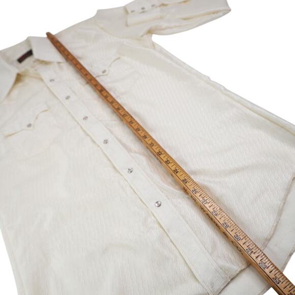 Vintage JC Penny Tom Ferguson Collection Pearl Snap Down Western Shirt - Picture 10 of 10